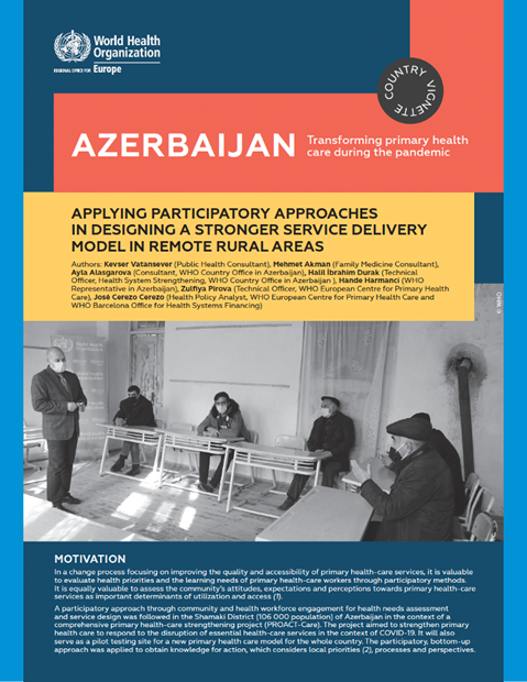 Azerbaijan: Applying participatory approaches in designing a stronger service delivery model in remote rural areas