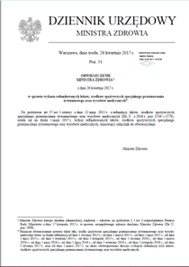 Poland: Wykaz Refundowanych Leków 2017 (Polish)