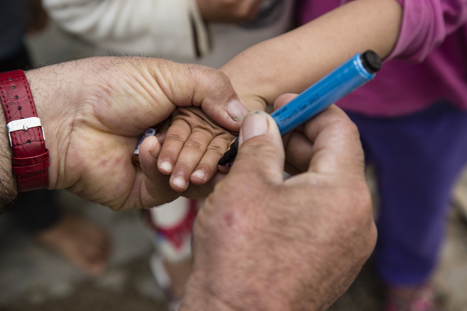 Polio, Iraq_EXR Polio, Iraq ©WHO/Sebastian Meyer