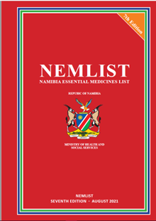 Namibia: NEMLIST - Namibia Essential Medicines List 2021 (English)