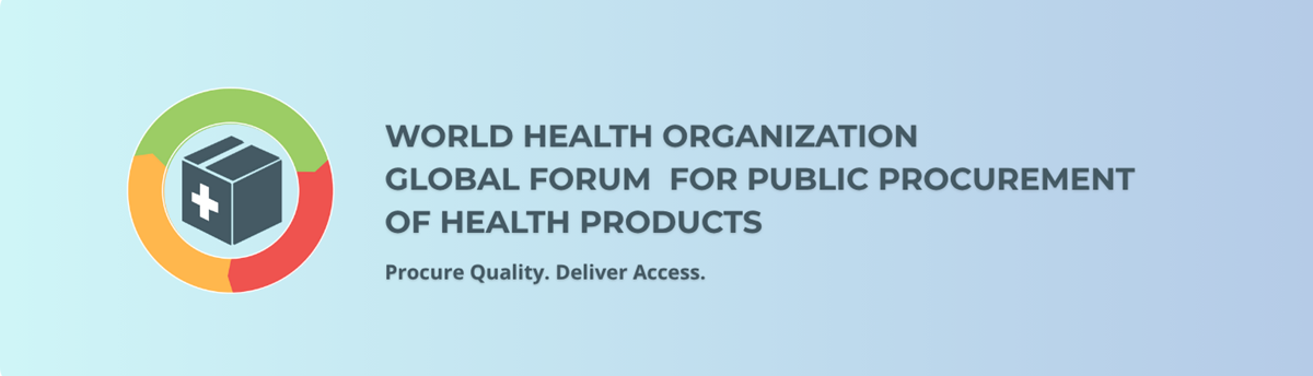 WHO Global Forum for Public Procurement of Health Products