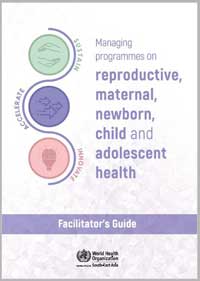 Managing programmes on RMNCAH