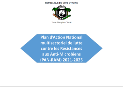 Côte d'Ivoire: National multisectoral action plan against antimicrobial resistance 2021-2025 (French)