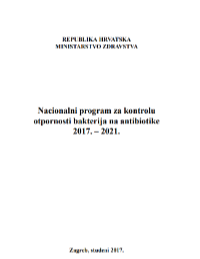 Croatia: National control program for antimicrobial resistance 2017-2021 (Croatian)