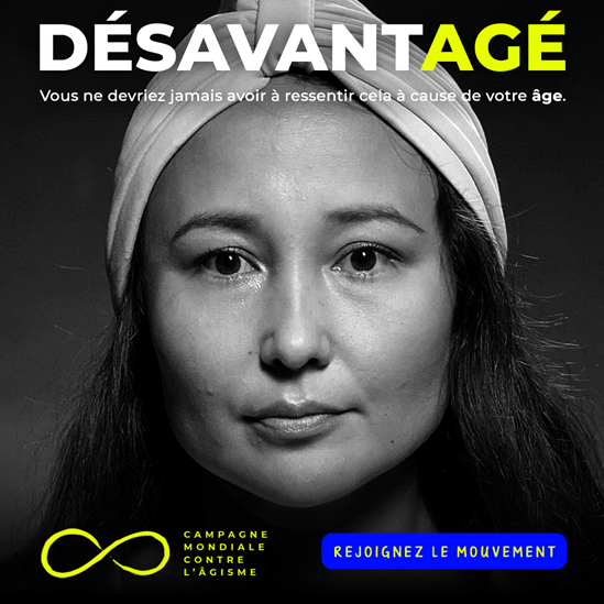 Désavantagé - Vous ne devriez jamais avoir à ressentir cela à cause de votre âge