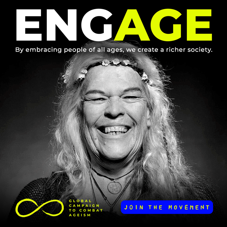 Engage - By embracing people of all ages, we create a richer society