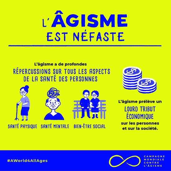 L'âgisme est néfaste