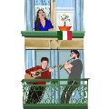 The Balconies and Windows of Italy by Amber Phillips, United Kingdom