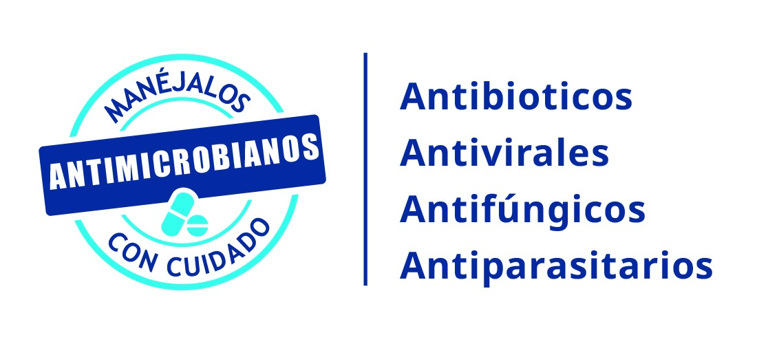 Antimicrobials HWC stamp EN Visual stamp "Handle Antimicrobials with Care"
