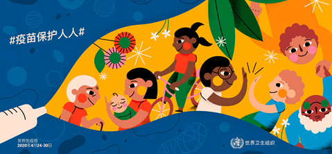 World Immunization Week 2020 web banner