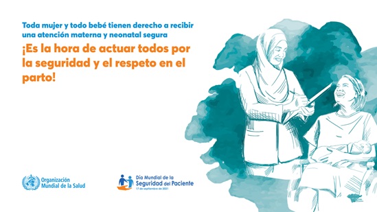 Día Mundial de la Seguridad del paciente  2021 - banderola