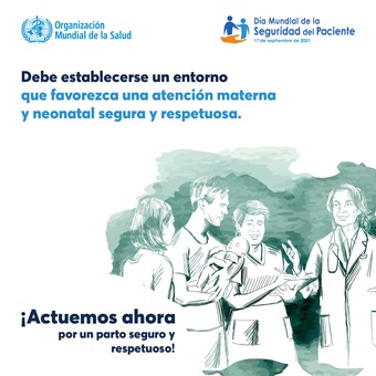 Día Mundial de la Seguridad del Paciente 2021-  tarjeta para redes sociales