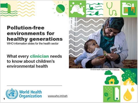 WHO information slides for the health sector: what every clinician ...