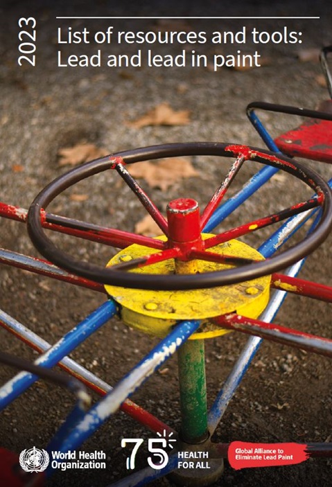 2023 List of resources and tools: Lead and lead in paint