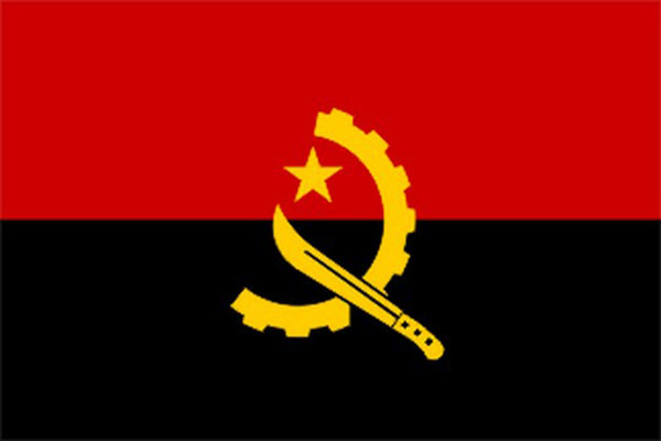 Official flag of Angola