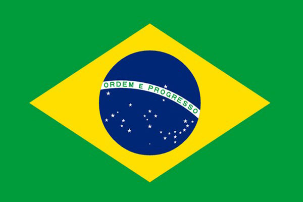 Official flag of Brazil