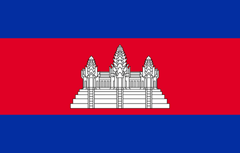 Official flag of Cambodia
