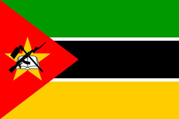 Official flag of Mozambique