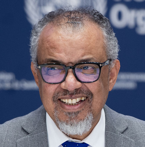 Portrait photo of Dr Tedros