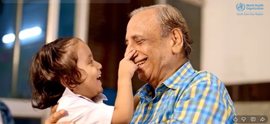 Cover image of a video on "Advancing Healthy Ageing through Strengthened Primary Health Care"