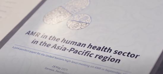 Antimicrobial Resistance in the human health sector in the Asia-Pacific region