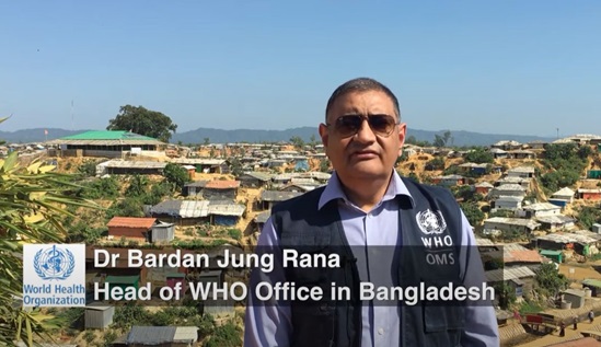 Cover Image of Video on "Bangladesh success story for emergency vaccination campaigns in Cox’s Bazar"
