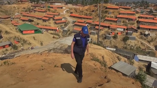 Cover Image of a video on "Preparing for the rainy season in Cox's Bazar, Bangladesh"
