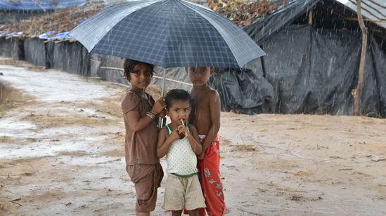 cover image for Video on "Training Rohingya community health workers"