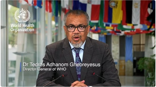 Dr Tedros, Director-General of WHO