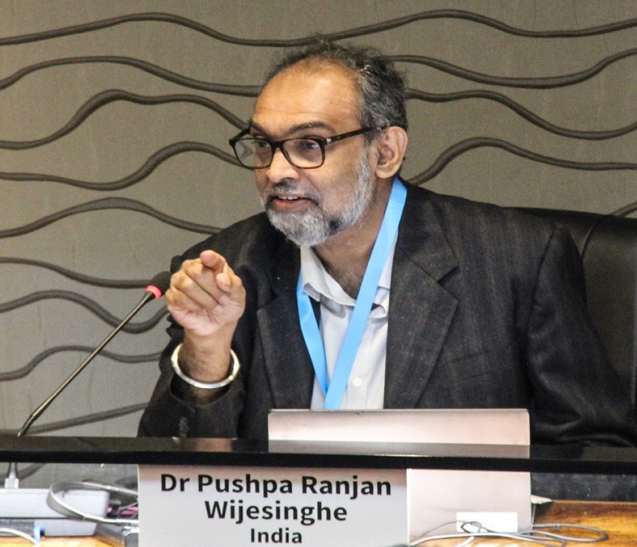 Dr Pushpa at NIC manila meeting