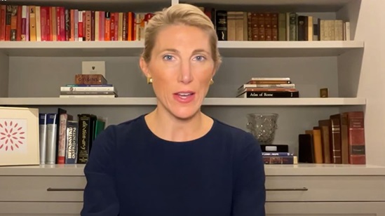 Video snapshot of Vanessa Kerry.