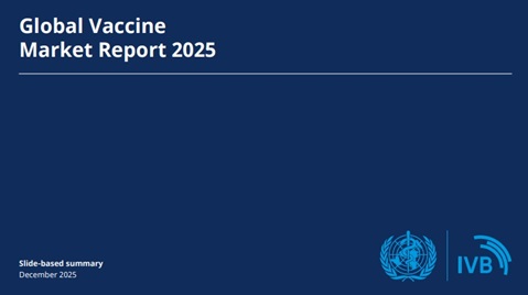 2025 WHO Global Vaccine Market Report
