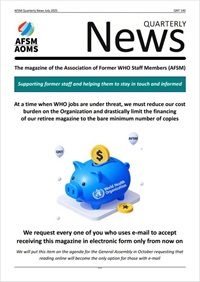 Cover page of ASFM quarterly newsletter Issue 139