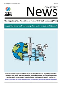 Cover page of ASFM quarterly newsletter Issue 139