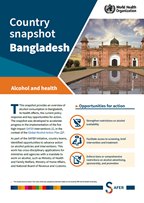 Alcohol and health SAFER country snapshot Bangladesh-thumbnail
