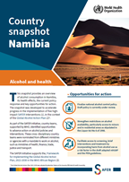 Alcohol and health SAFER country snapshot Namibia-thumbnail