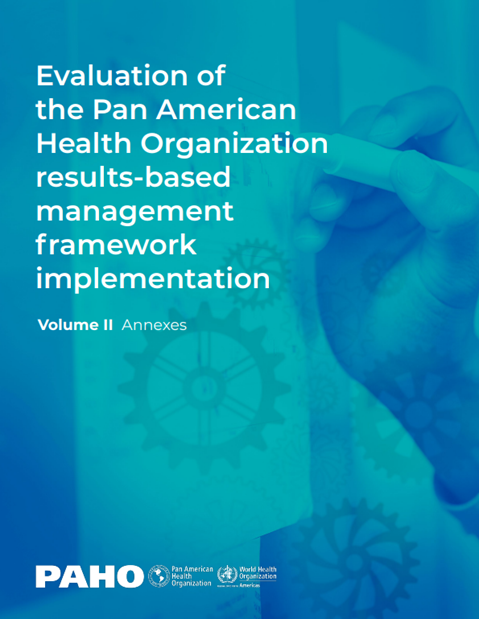 Evaluation of the Pan American Health Organization results-based management framework implementation: Annexes
