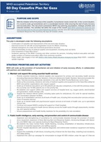 First page of the document "60 days ceasefire plan for Gaza".