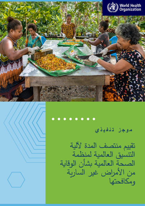 تقييم منتصف المدة لآلية التنسيق العالمية لمنظمة الصحة العالمية بشأن الوقاية من الأمراض غير السارية ومكافحتها: موجز تنفيذي