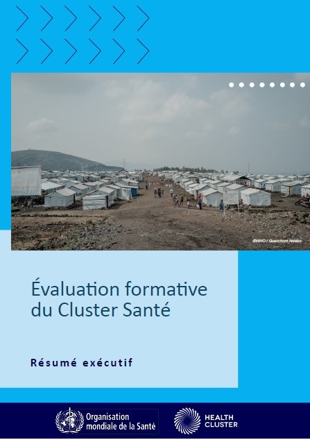 Évaluation formative du Cluster Santé: Résumé exécutif