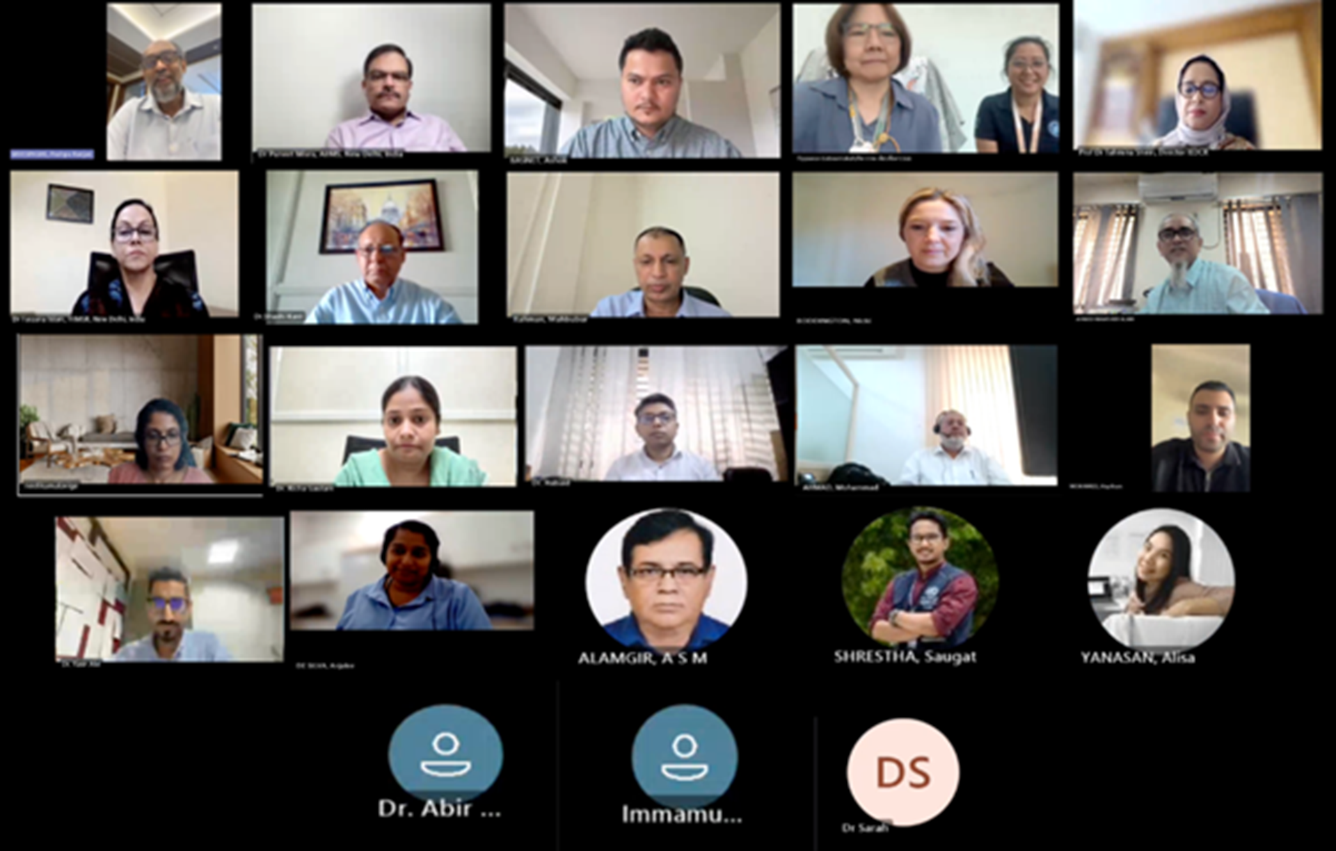 Participants of the WHO GISRS Unity Studies Sites Network- SEAR Chapter Meeting 2026