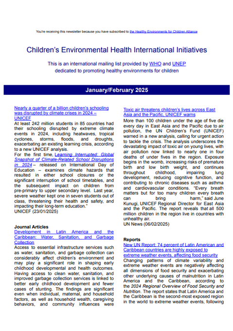 HECA - Newsletter January / February 2025
