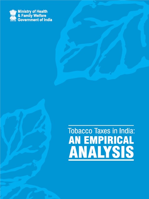 tobacco taxes in india Tobacco Taxes in India: An Empirical Analysis