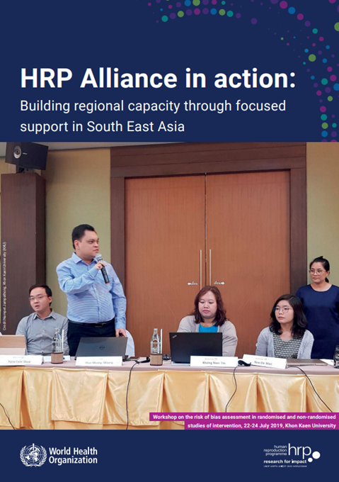 HRP Alliance in action: 
Building regional capacity through focused 
support in South East Asia