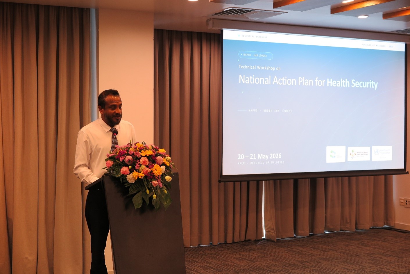 Mr Ibrahim Ashraf, Deputy Director General, Ministry of Health