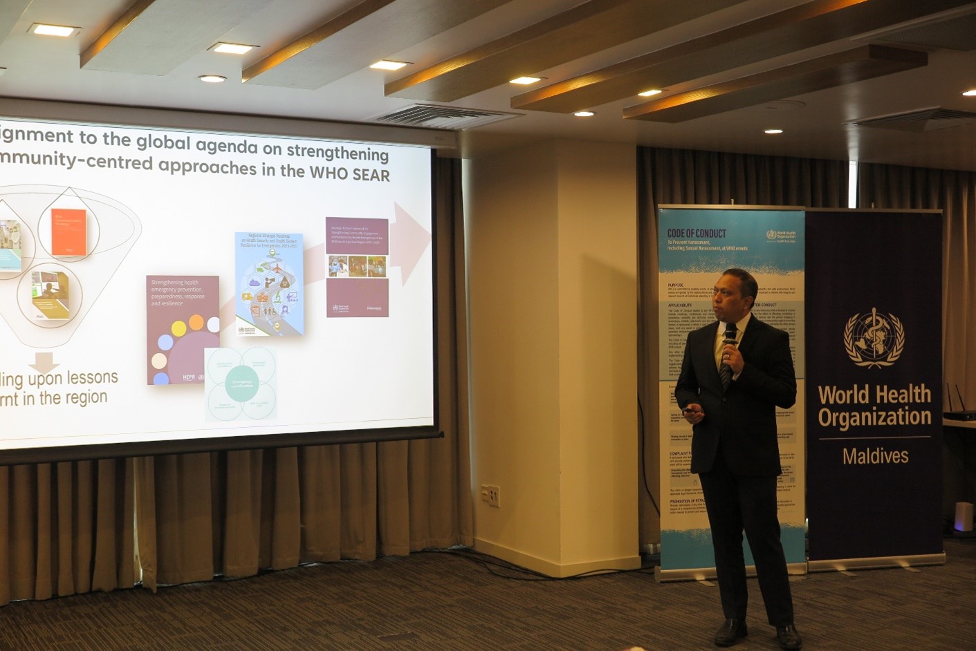 Dr Maung Maung Hitke, Technical Officer, International Health Regulations, WHO SEARO