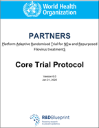 Document cover for "PARTNERS Core Trial Protocol".