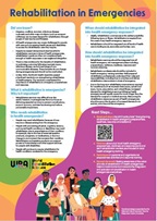 Rehabilitation in emergencies