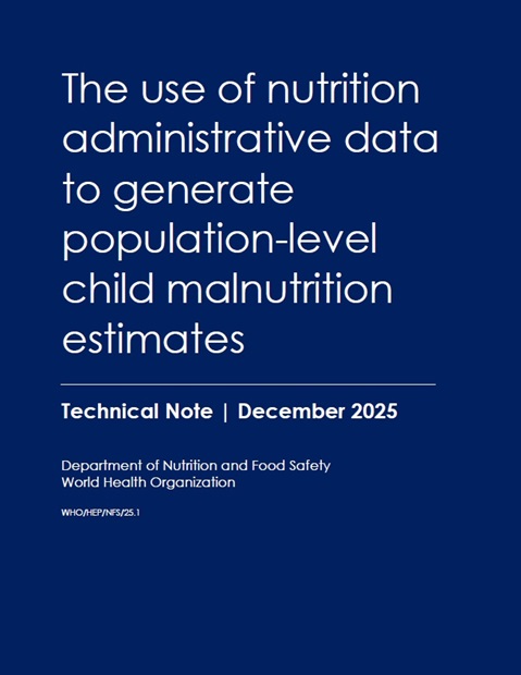 The use of nutrition administrative data to generate population-level child malnutrition estimates: technical note