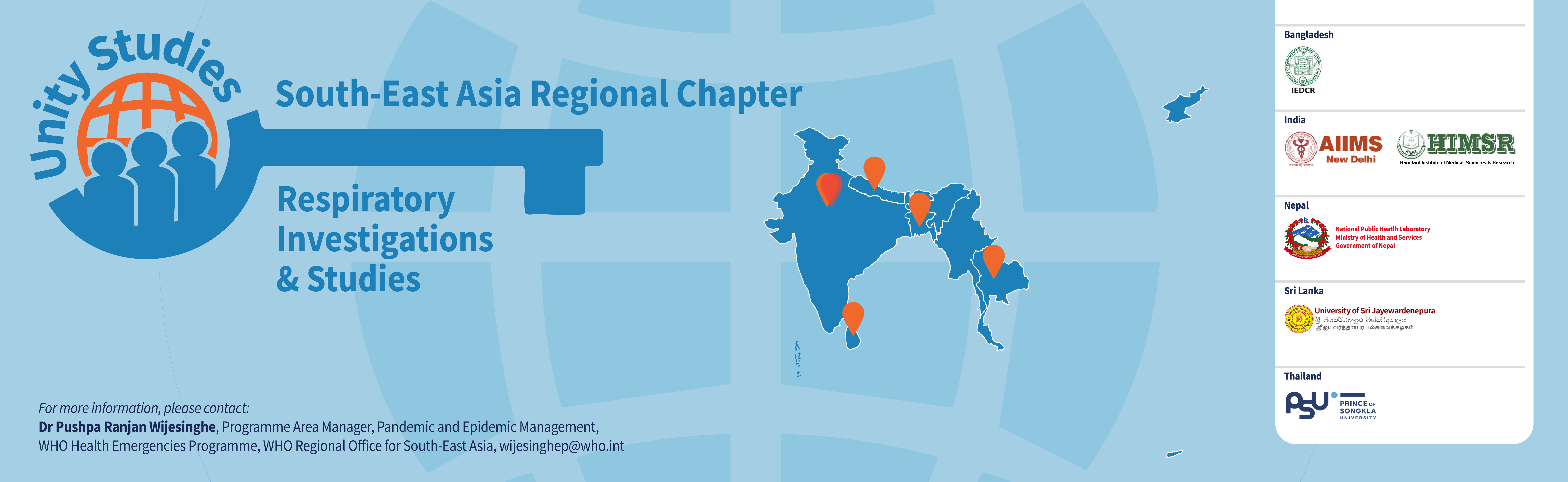 Unity studies network banner